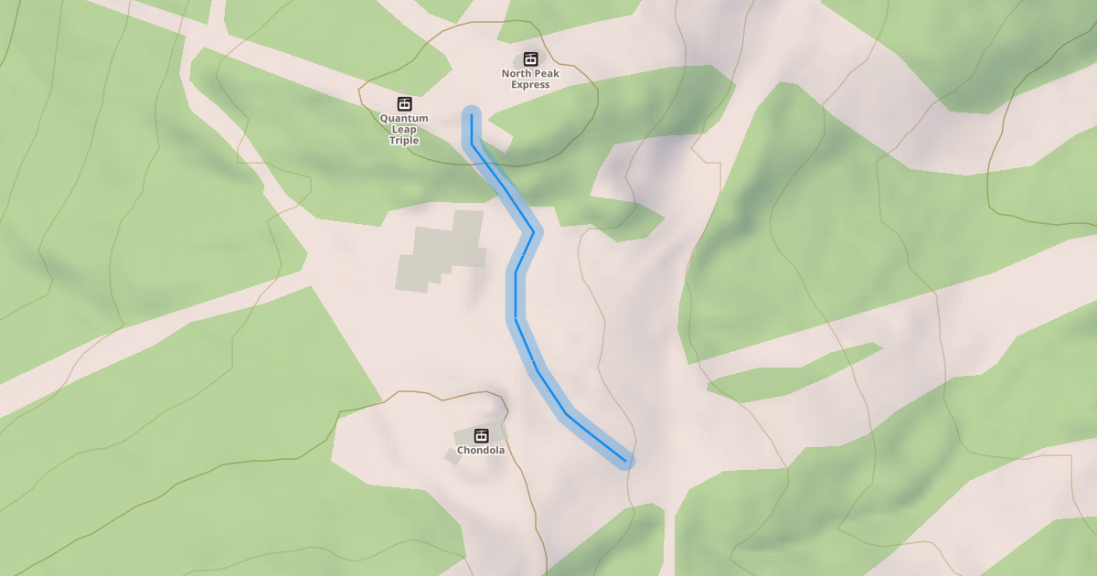 Map preview of Peak Easy