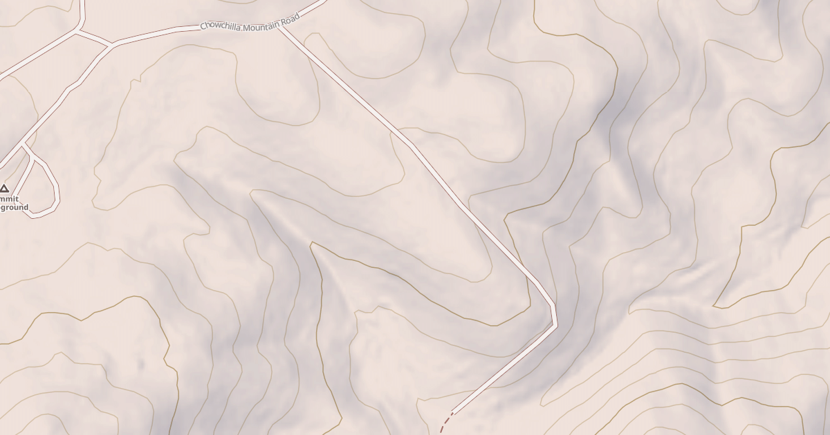 Map preview of CHOWCHILLA MTN B SPUR
