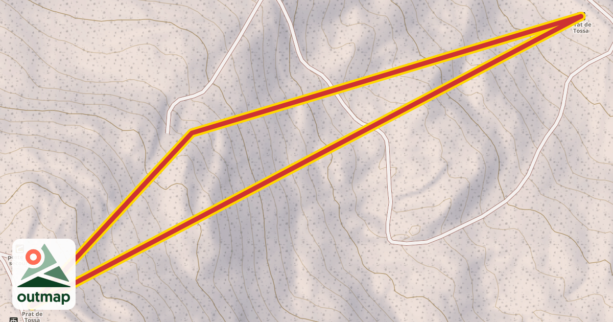 Map of Prat de Tossa