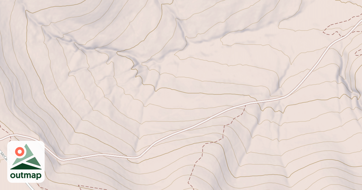Map of Snowmobile Trail