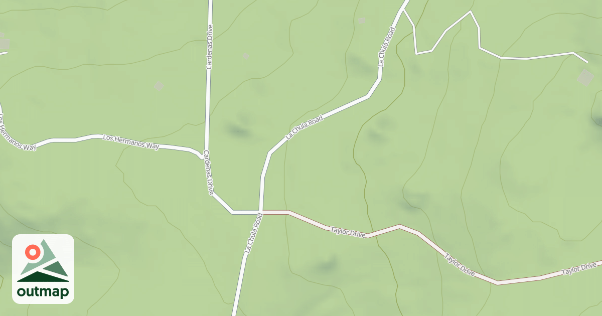 Map of BRICKEY SPUR