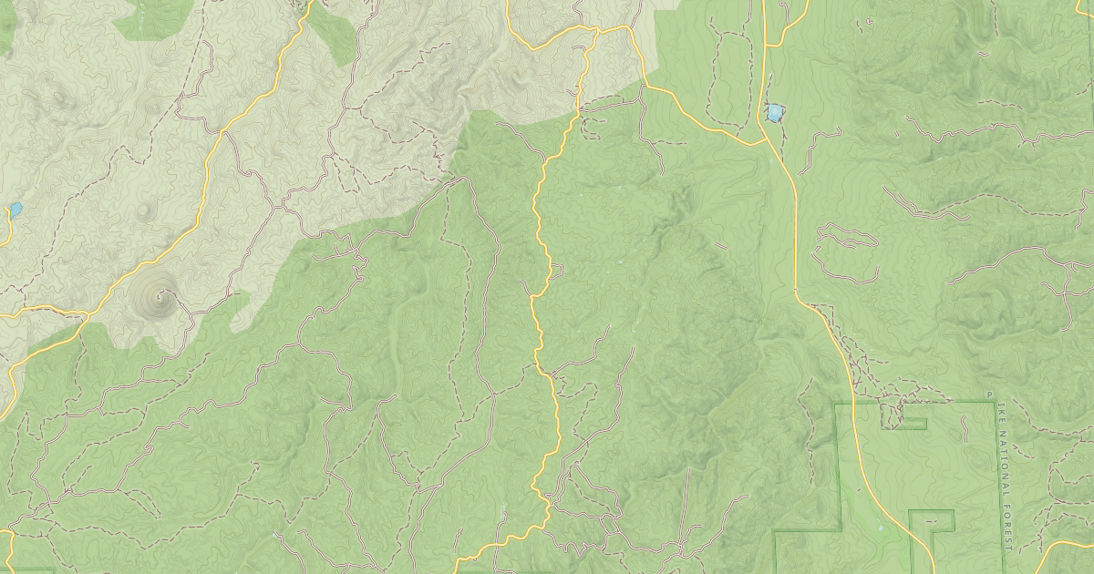 Map preview of RULE RIDGE