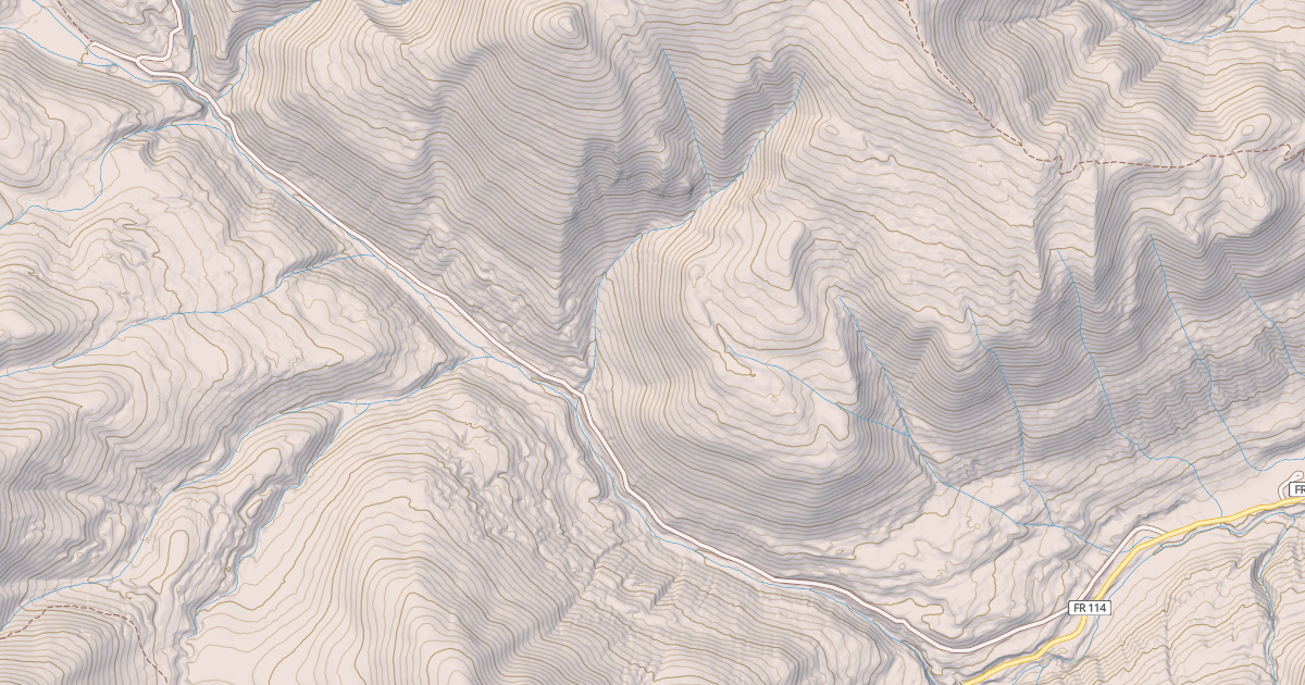 Map preview of FROZEN LAKE