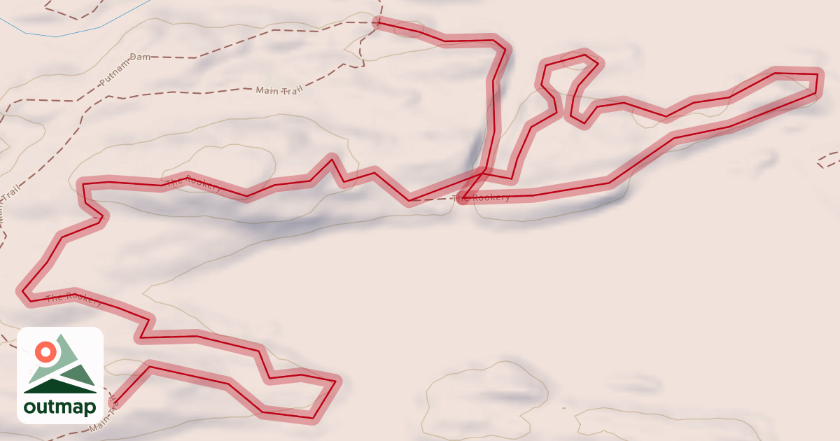 Map of The Rookery