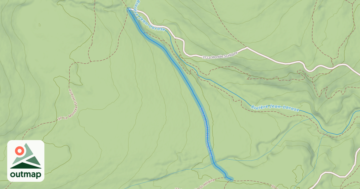 Map of 36 La Montée des Seigneurs