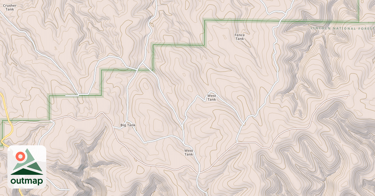 Map of NORTH COE