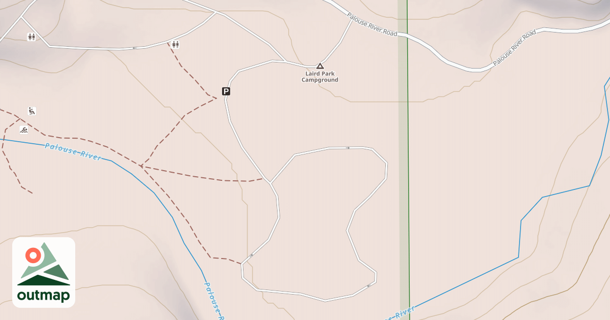 Map of LAIRD PARK EAST LOOP
