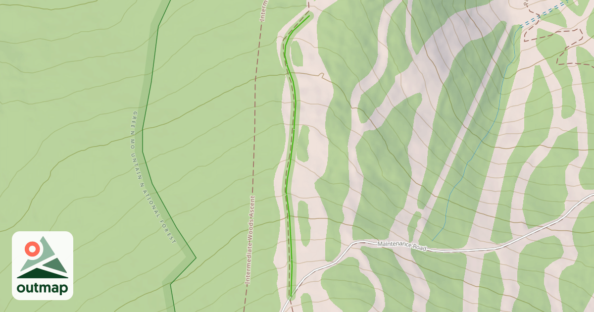 Map of Lower West Meadow