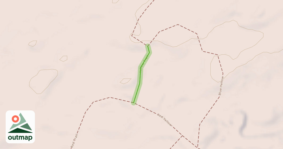 Map of Yellow Trail
