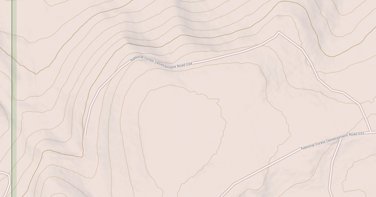 Map preview of USFS National Forest System Roads {43785A47-8D76-44C7-9822-B3FAF5AB5E5C}
