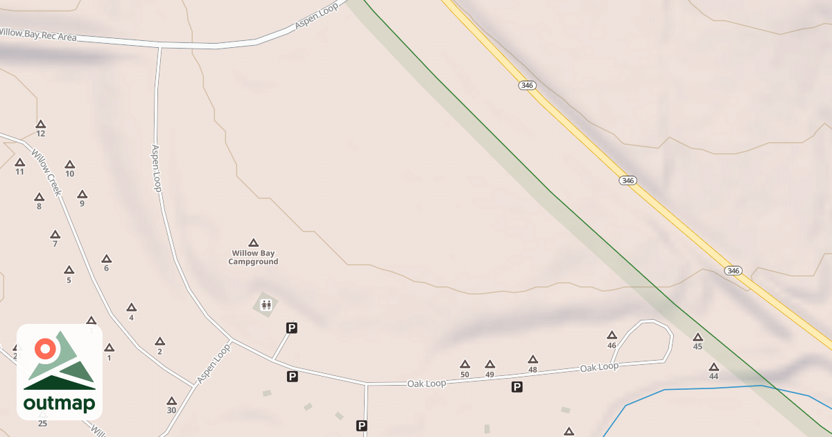 Map of PINE LANE