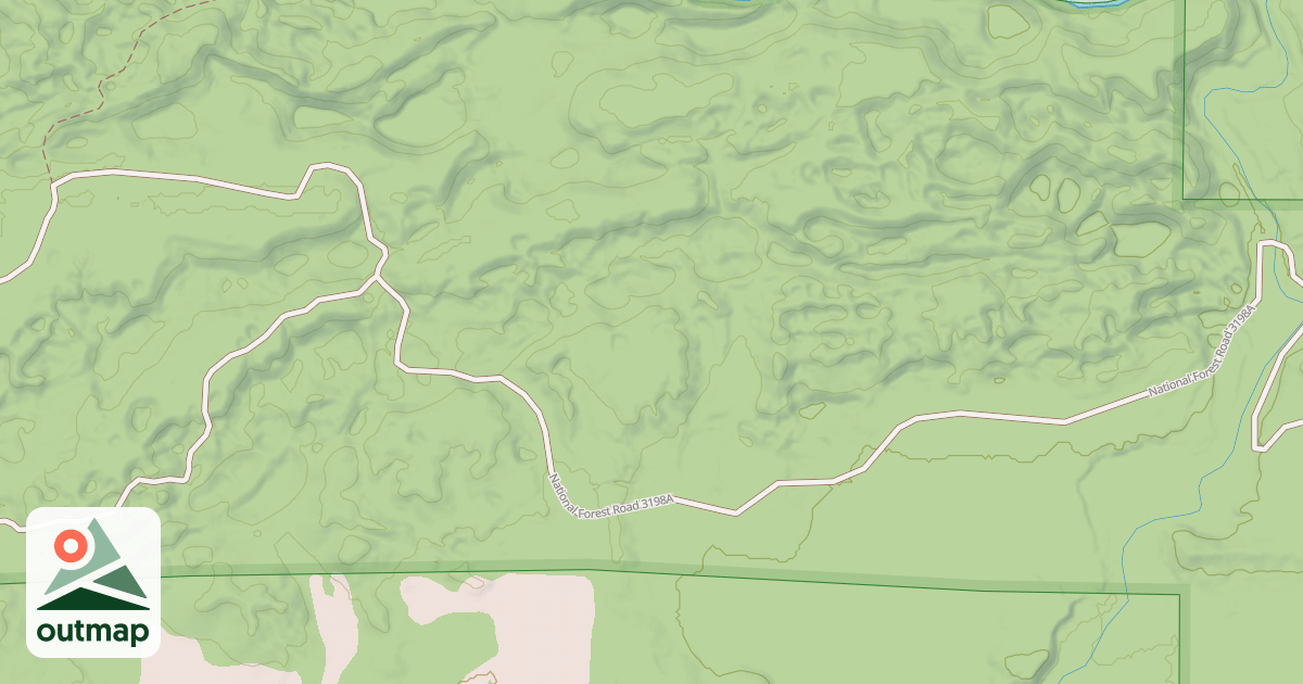 Map of FR 3198A
