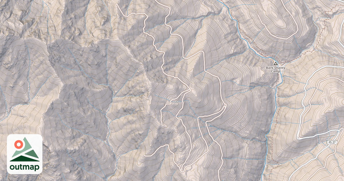 Map of USFS Motor Vehicle Use Map Roads {7AD5BE6E-AF8F-4D1F-B793-6AC175EB9FA9}