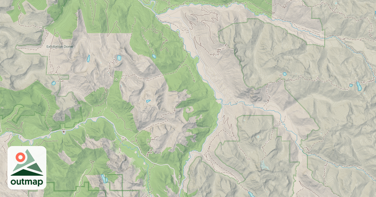 Map of MOUNTAIN LOOP HIGHWAY