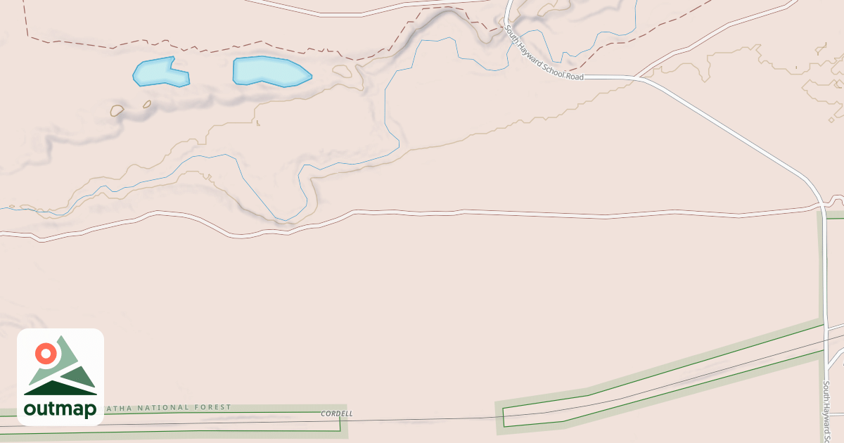 Map of HAYWARD SCHOOL SPUR A