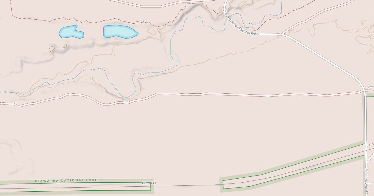 Map preview of HAYWARD SCHOOL SPUR A