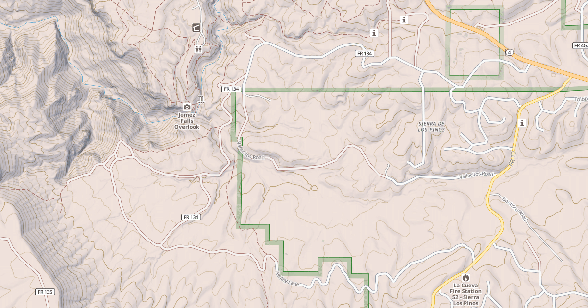 Map preview of USFS Motor Vehicle Use Map Roads {1C852088-6674-402C-A2A2-71BA03D45474}