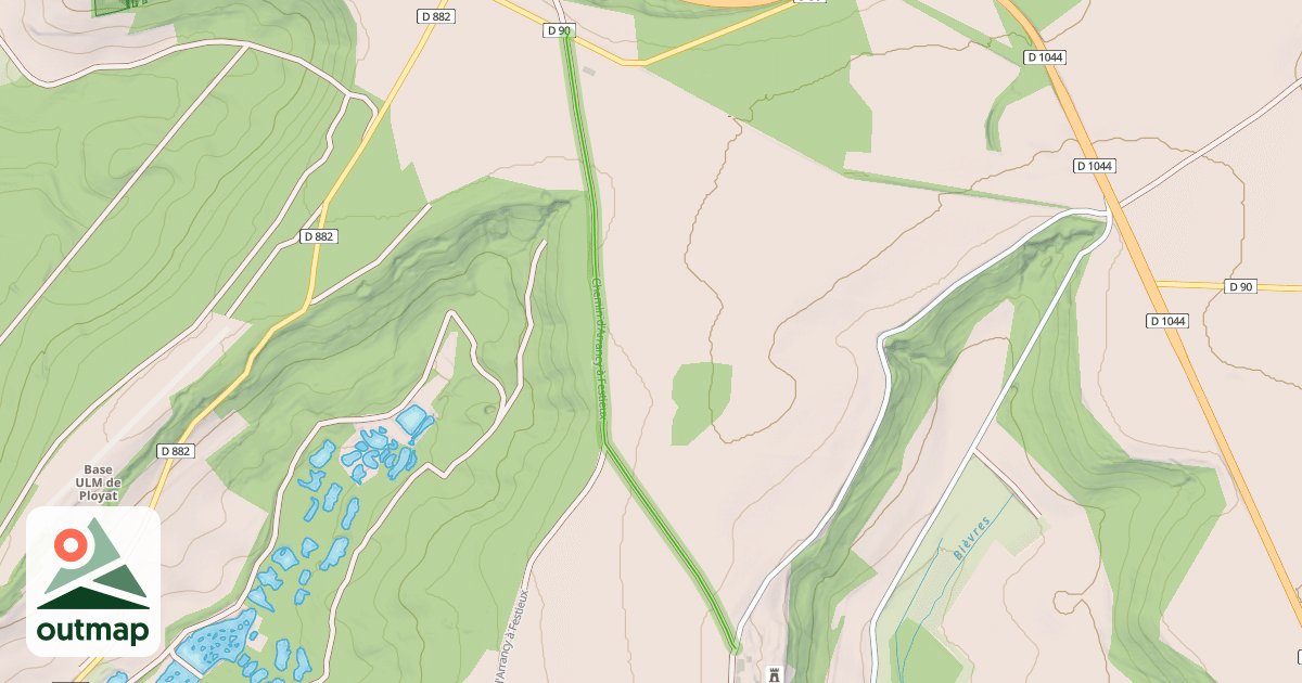 Map of Chemin d'Arrancy à Festieux