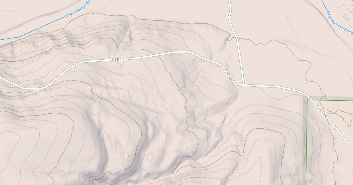 Map preview of USFS Motor Vehicle Use Map Roads {73A9C78C-1E82-4B86-A93C-F65F4721C8E4}