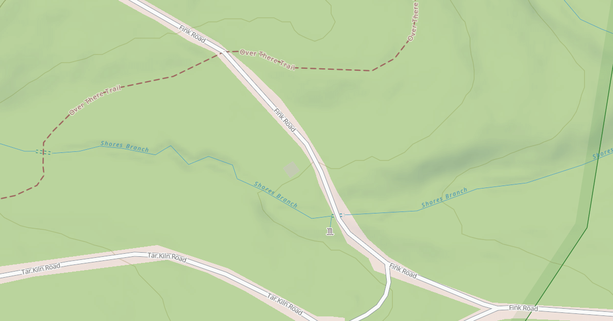 Map preview of Rothrock State Forest Trough Creek Snowmobile Trails