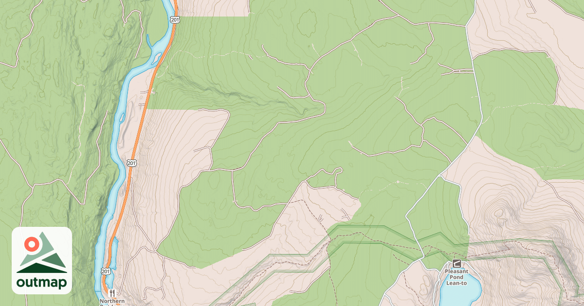 Map of Maine Statewide ATV Trails 49