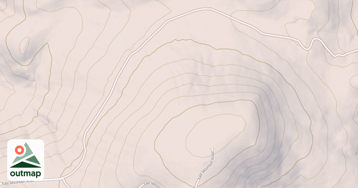 Map of EAST MOUNTAIN SPRING
