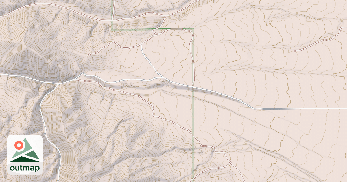 Map of POLE CANYON RD