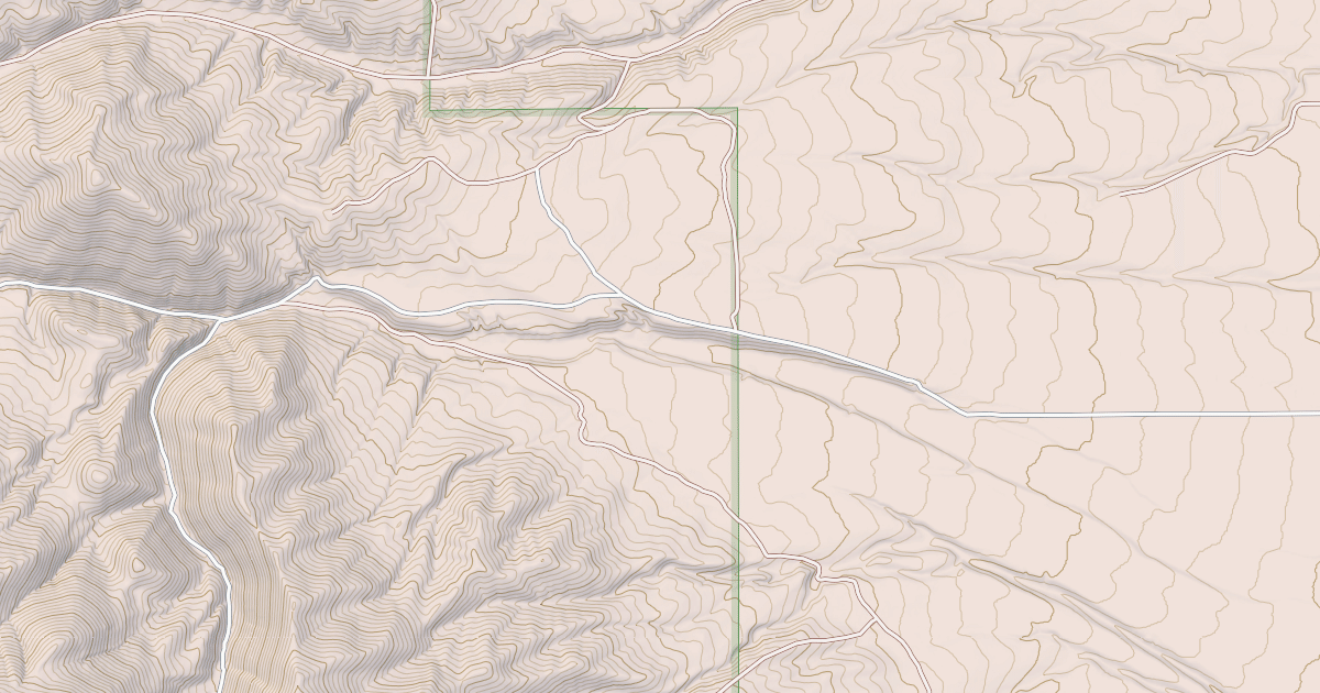 Map preview of POLE CANYON RD