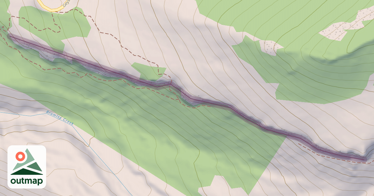 Map of North Dakota Crag