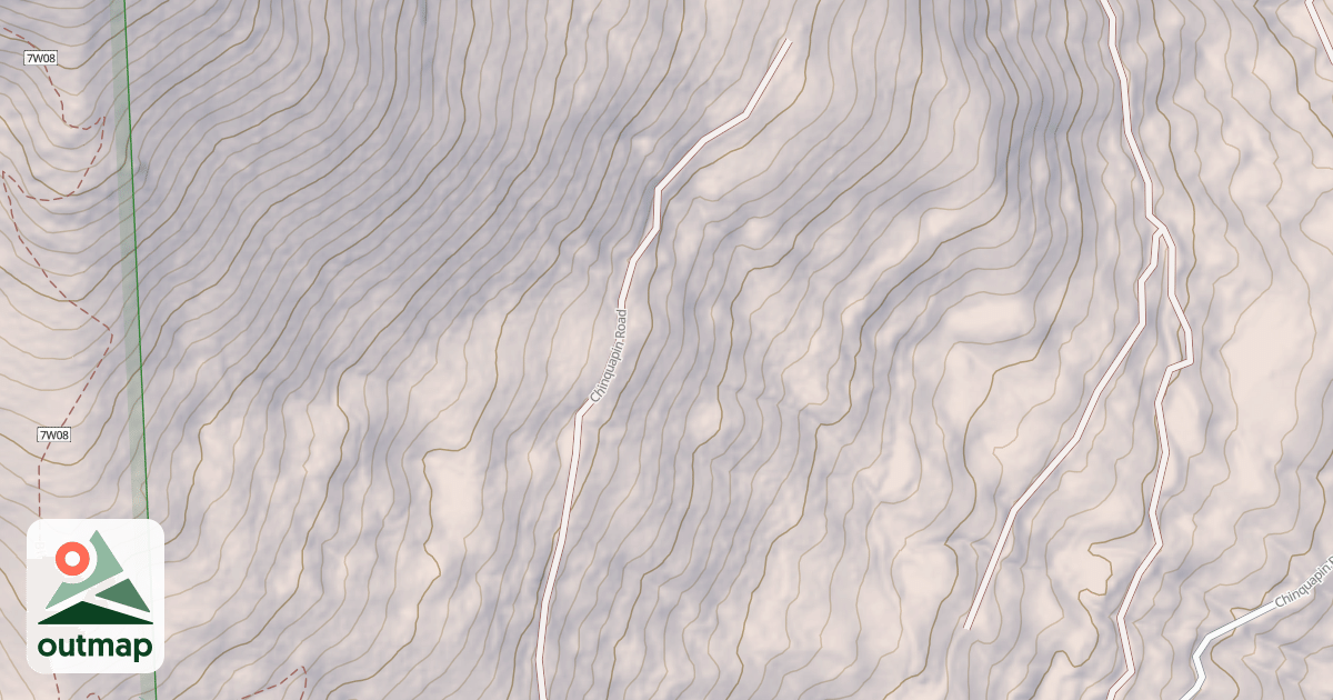 Map of CHINQUAPIN