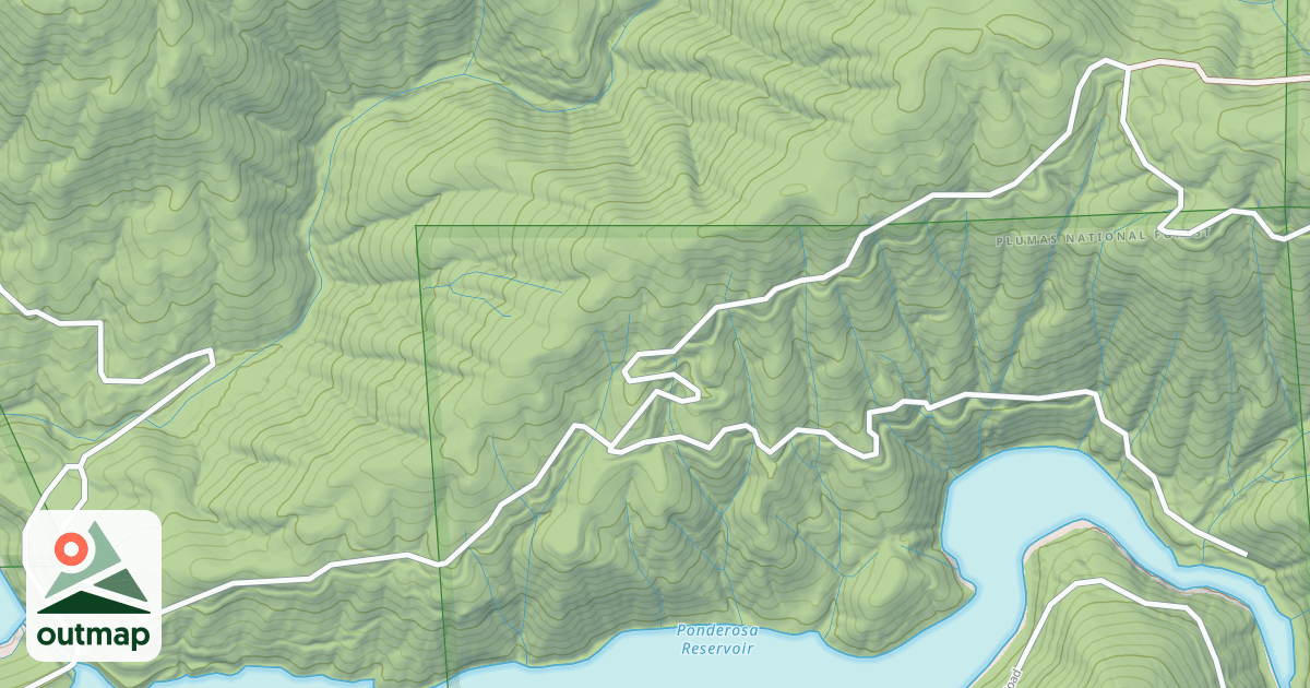 Map of PONDEROSA