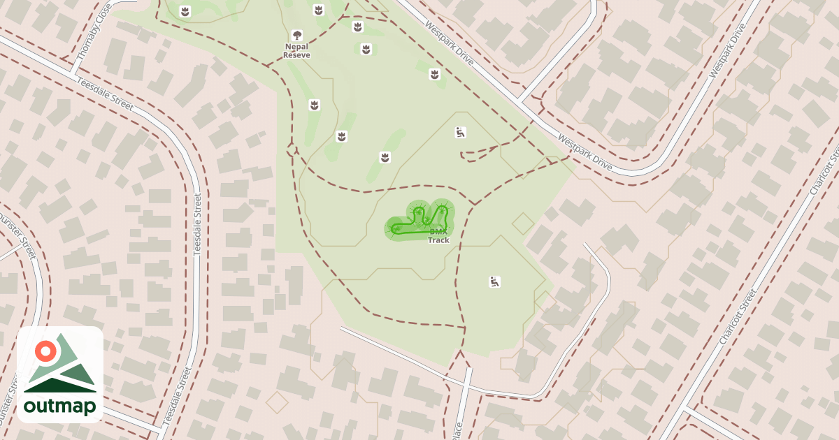 Map of BMX Track