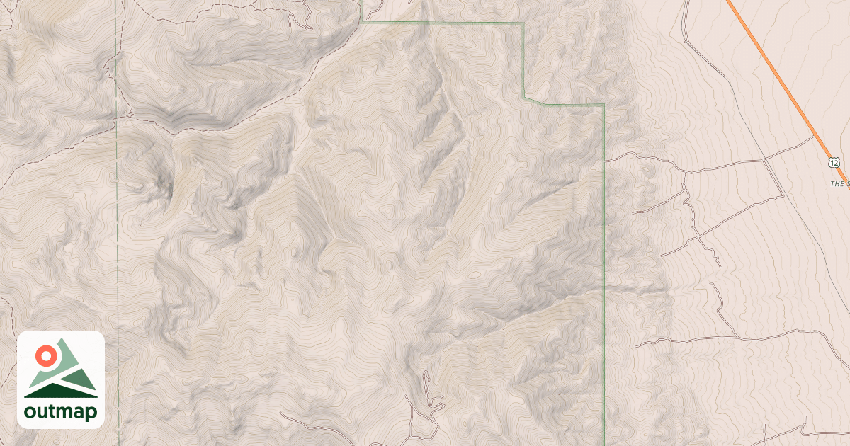 Map of WEASEL CREEK