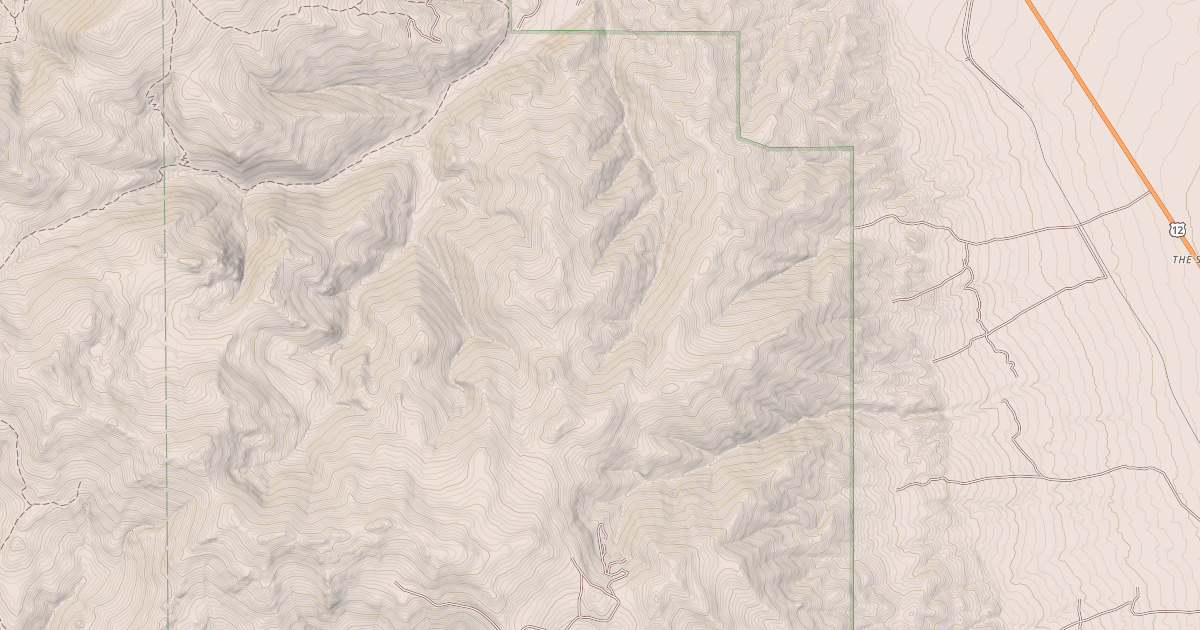 Map preview of WEASEL CREEK
