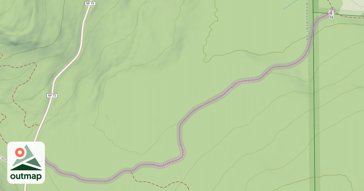 Map of Bear Trap Connector
