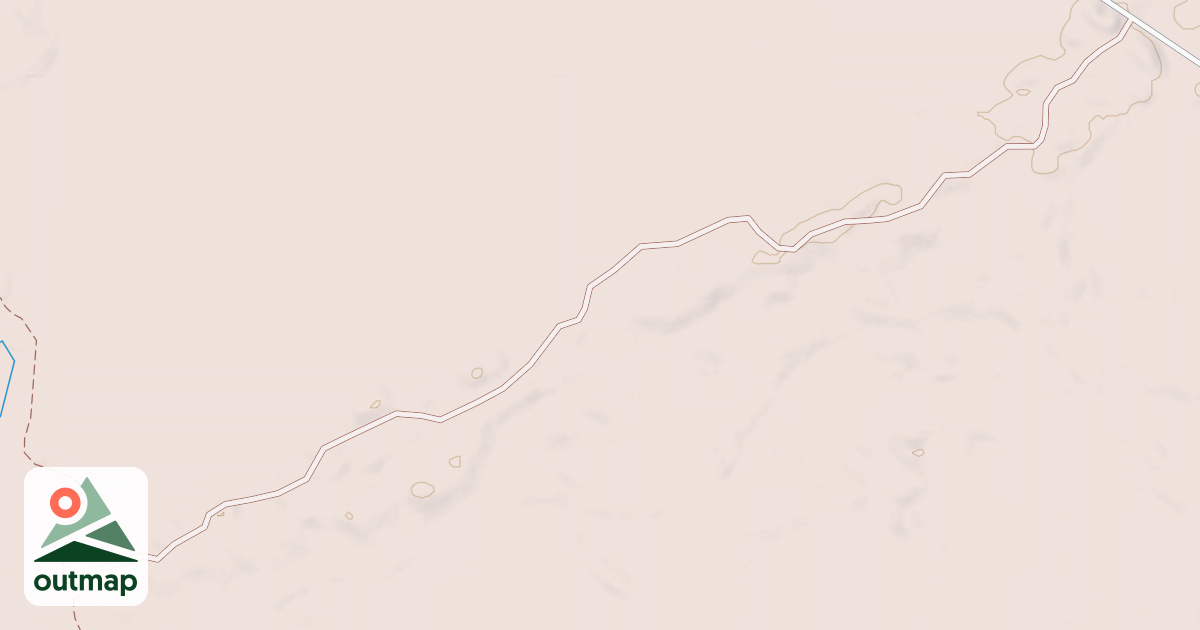 Map of TEN-MILE BOG ATV ROUTE