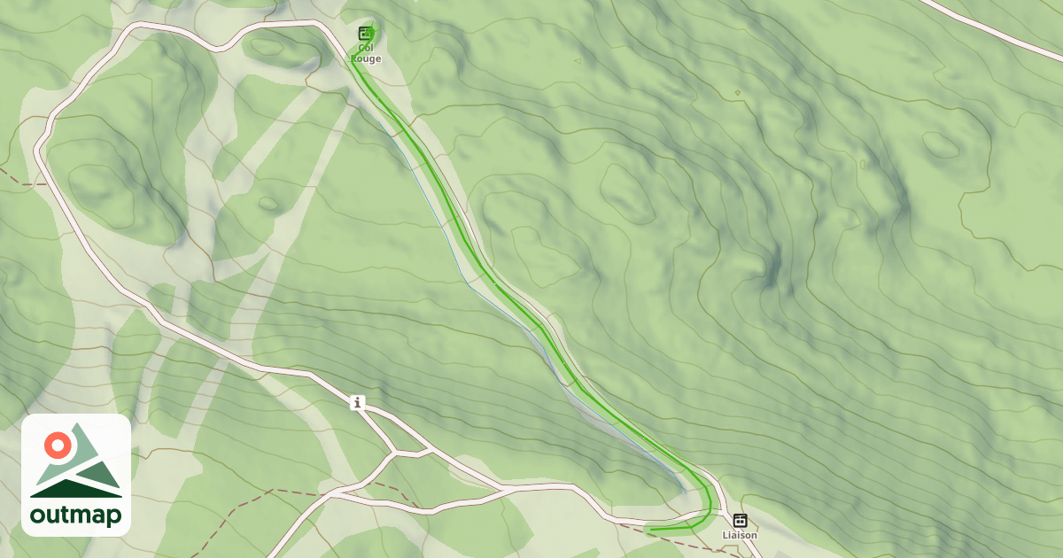 Map of Belvédère bas