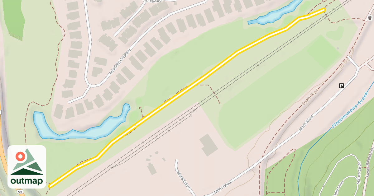Map of Green Lake Loop