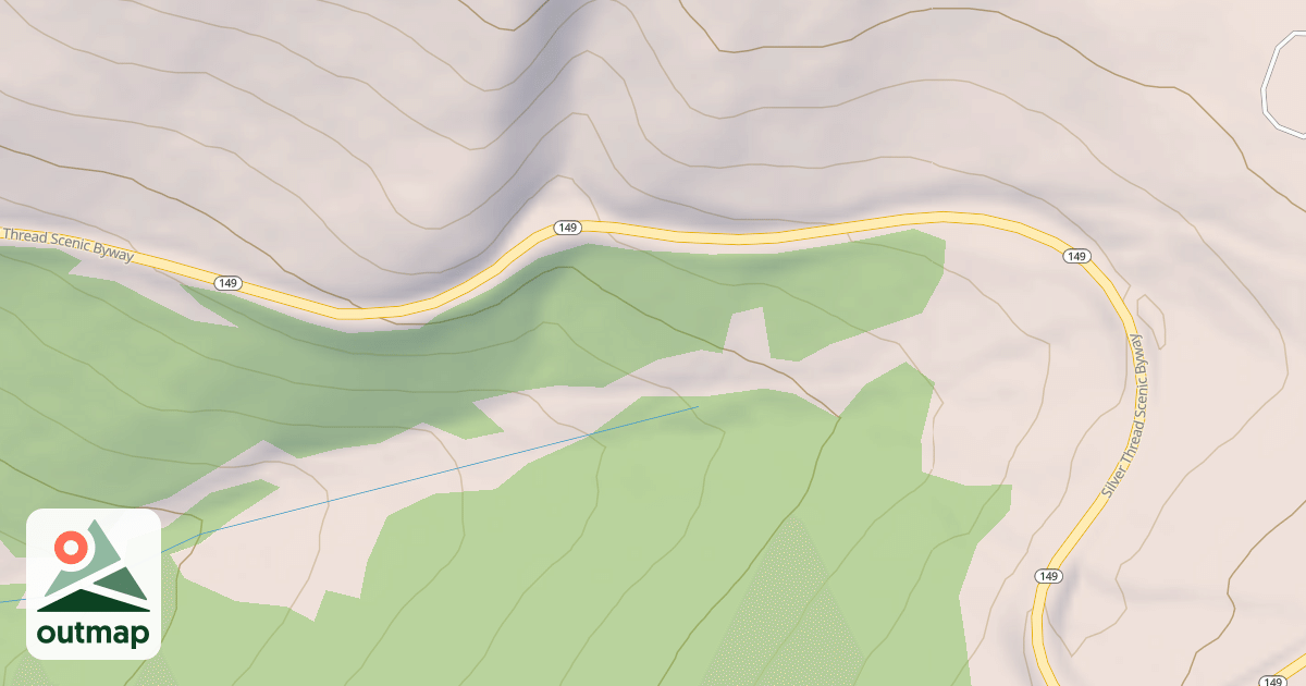Map of OLD HIGHWAY 149 SNOWMOBILE