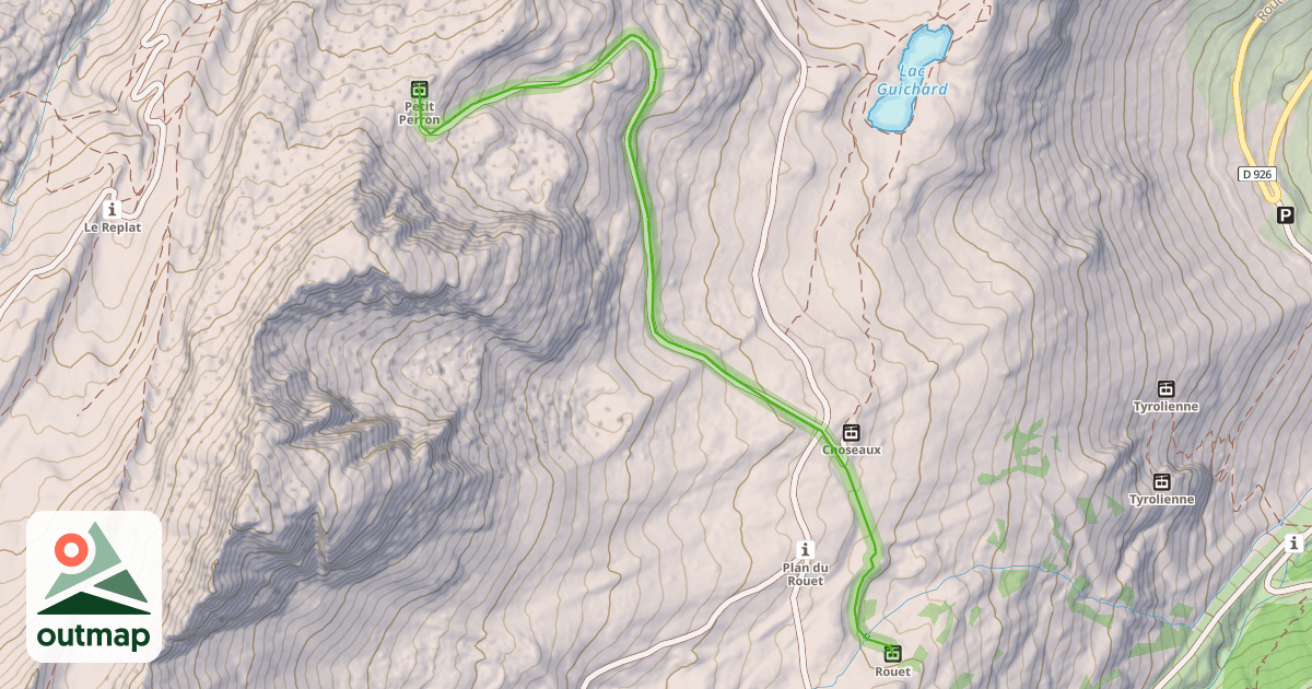 Map of Blanchons