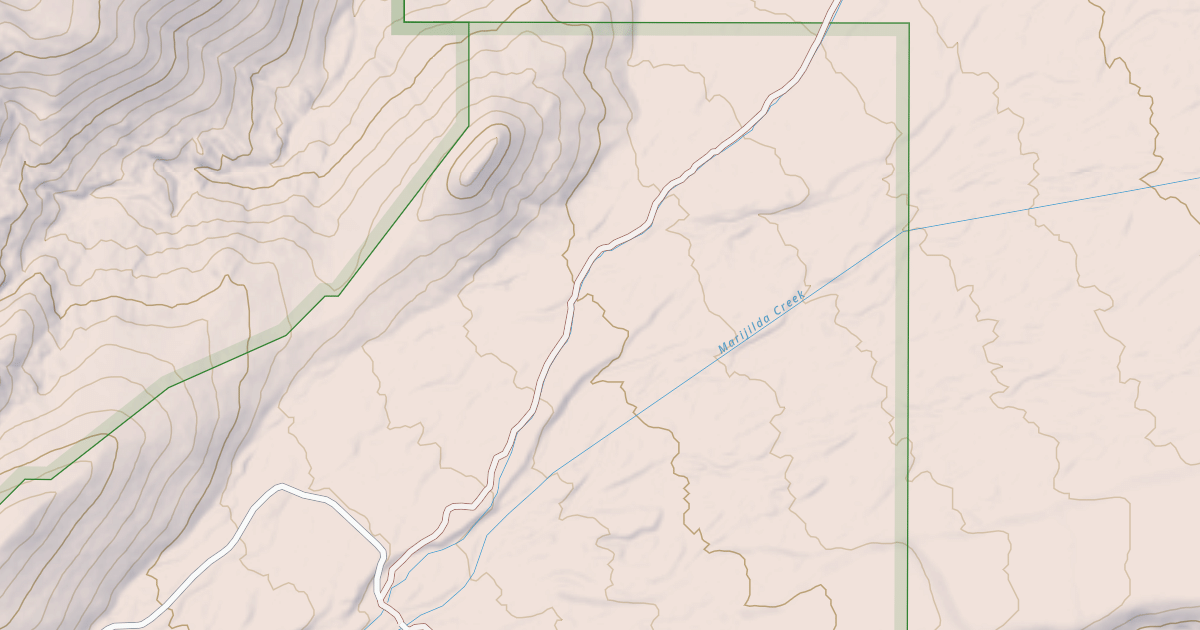 Map preview of LEBANON DITCH