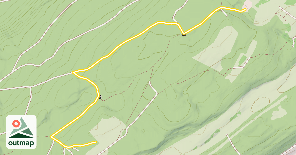 Map of Ronde des Fermes