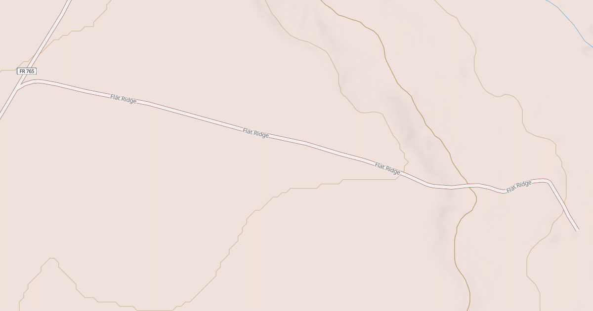 Map preview of FLAT RIDGE