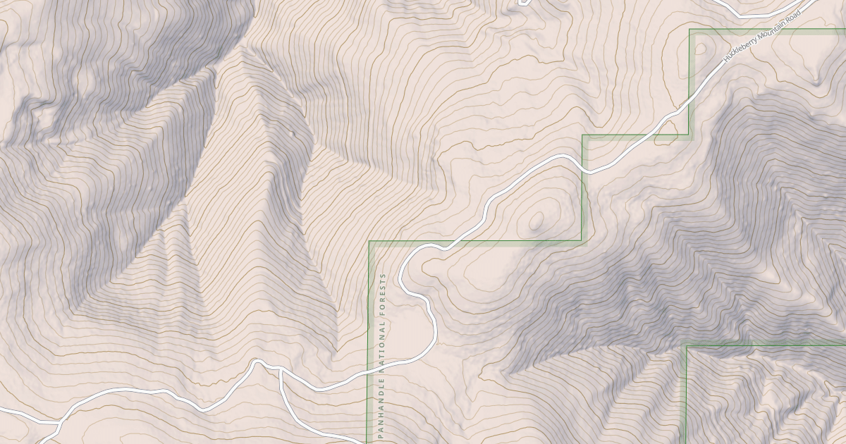Map preview of HUCKLEBERRY