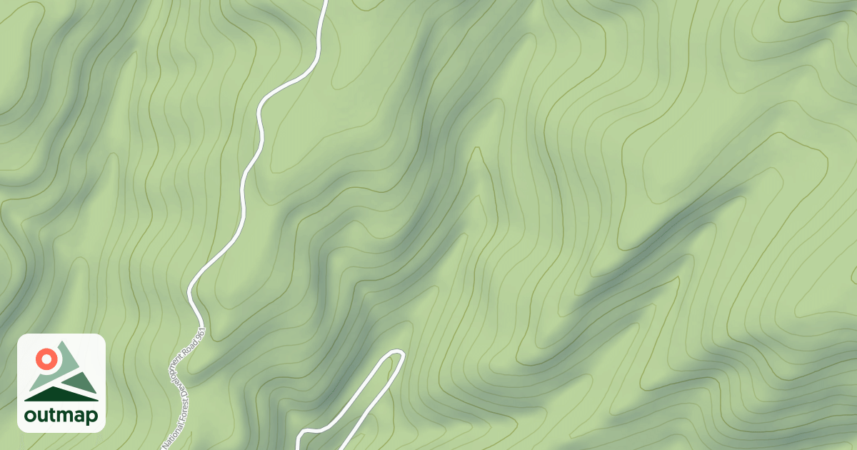 Map of LITTLE SCOTT CREEK