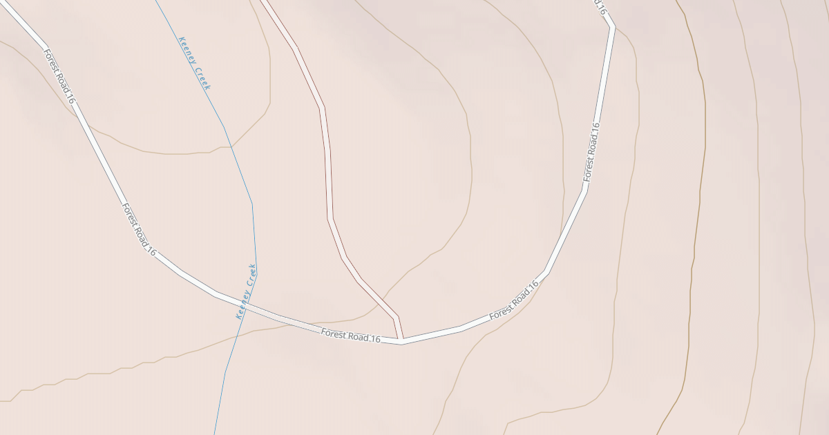 Map preview of USFS Motor Vehicle Use Map Roads {336EE377-5FD3-42BC-A3B9-D0425089F779}