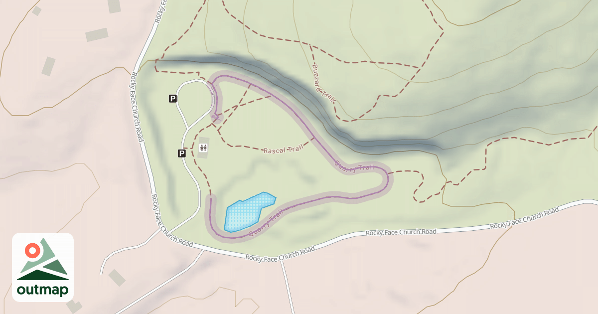 Map of Quarry Trail