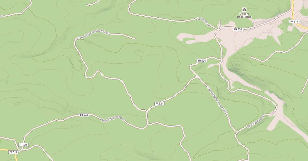 Map preview of FOXPARK BYPASS