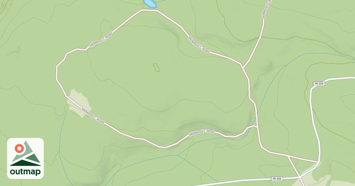 Map of MILLWOOD C