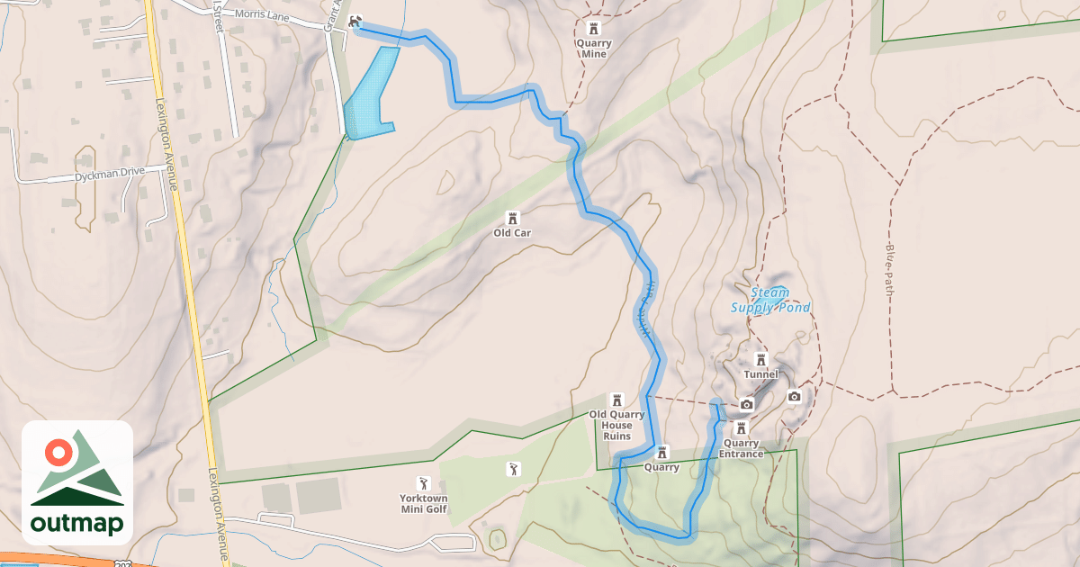 Map of White Path